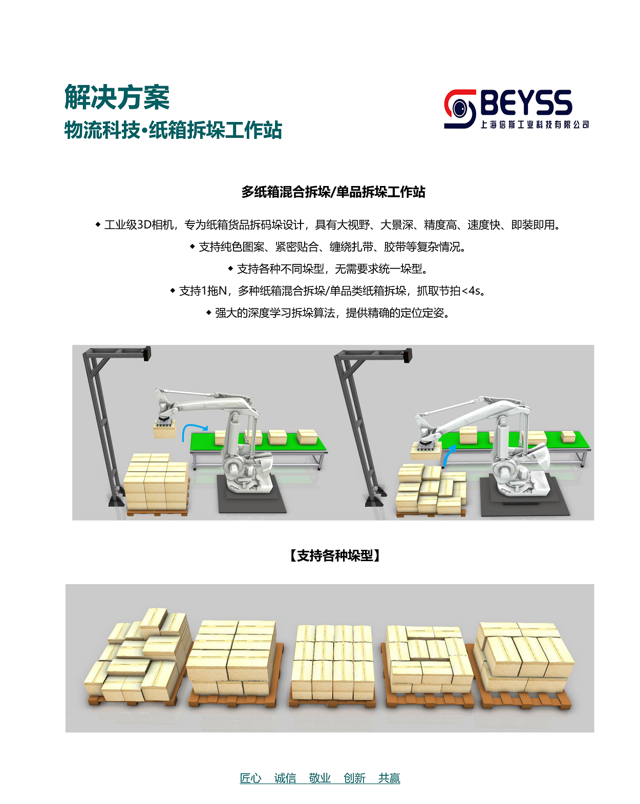 多纸箱混拆解决方案